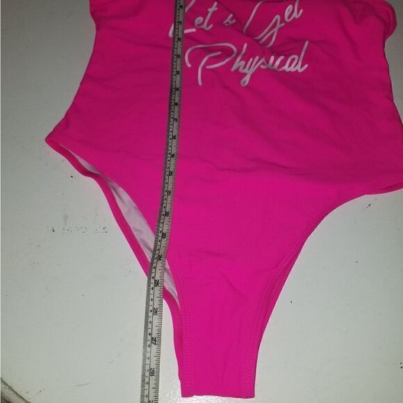 PINK BARBIE COLOR Miaiulia one piece swimsuit. - Picture 5 of 15